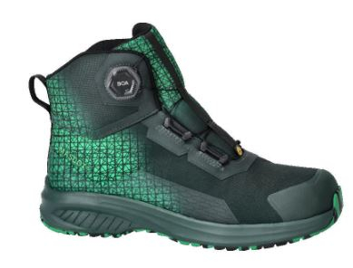 Sicherheitsstiefel S3S, BOA® Fit System, Grün/Grasgrün, Weite 10
