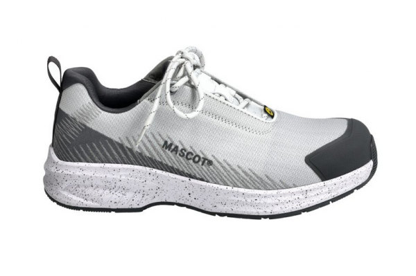 MASCOT-S1PS-Sicherheitsschuhe, FOOTWEAR CUSTOMIZED, SR HRO, weiß/anthrazitgrau
