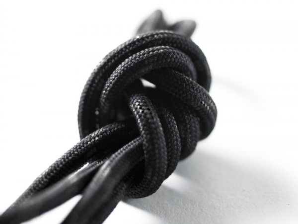 MASCOT-Schnürsenkel, Pollux, FOOTWEAR, schwarz/schwarz