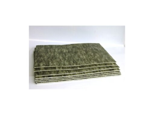 EVERSOAK Absorber Vlies Pads, grau, ca. 580 g, Dopppelpads, Karton á 50 Stück