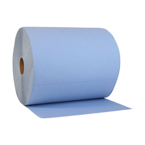 PUTZPAPIER ROLLE, BLUE TECH, blau, 3-lagig, 3x18 g, 2 Rollen á 500 Tücher