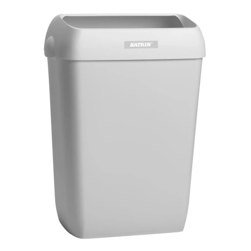 KATRIN Abfallbehälter, Farbe: weiß, Kunststoff, 50 Liter, VE= 2 Stück