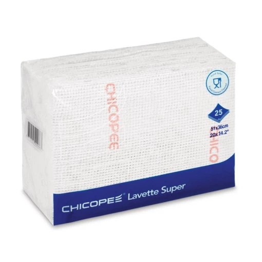 SPEZIALSPÜLTUCH LAVETTE SUPER, weiß, Karton á 6x25 Stück