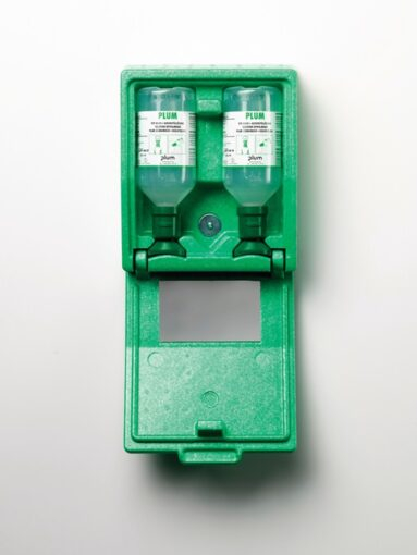 AUGENDUSCHE in Wandbox/Spiegel, mit 2 x 500 ml Flaschen