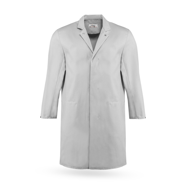 LEIBER-Mantel Unisex, ca. 245 g/m², weiß