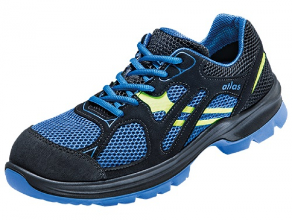 ATLAS-S1 Sicherheitshalbschuhe, FLASH 4000, ESD, schwarz/blau