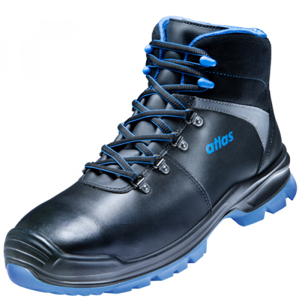 ATLAS-S3-Sicherheitshochschuhe, SL 525 XP blue, ESD, schwarz/blau