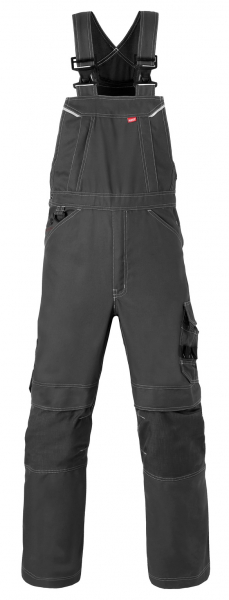 HAVEP-Latzhose, 260 g/m², kohlengrau