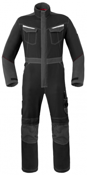 HAVEP-Overall, 260 g/m², schwarz/kohlengrau