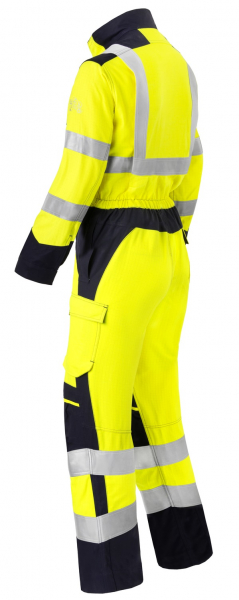 HAVEP-Overall, 300 g/m², leuchtgelb/marine