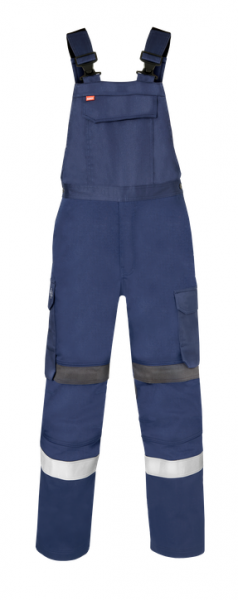 HAVEP-Latzhose, Force+, indigoblau/charcoal