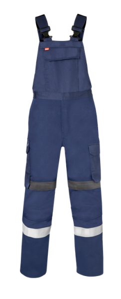 HAVEP-Latzhose, Force+, indigoblau/charcoal