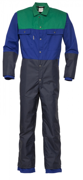 HAVEP-Allzweck-Overall, 245 g/m², kornblau/apfelgrün/marine