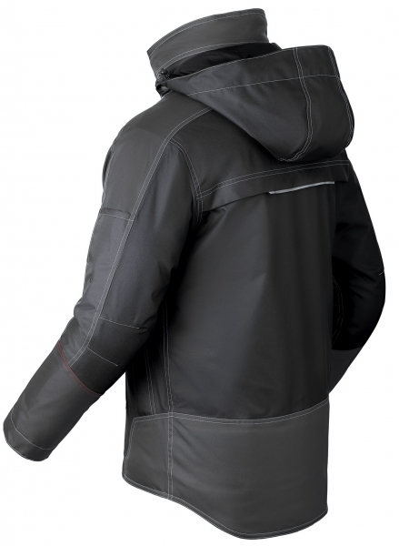 HAVEP-Parka, 195 g/m², schwarz/kohlengrau