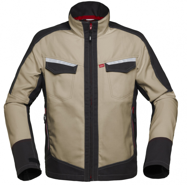 HAVEP-Langjacke, 260 g/m², sand/kohlengrau