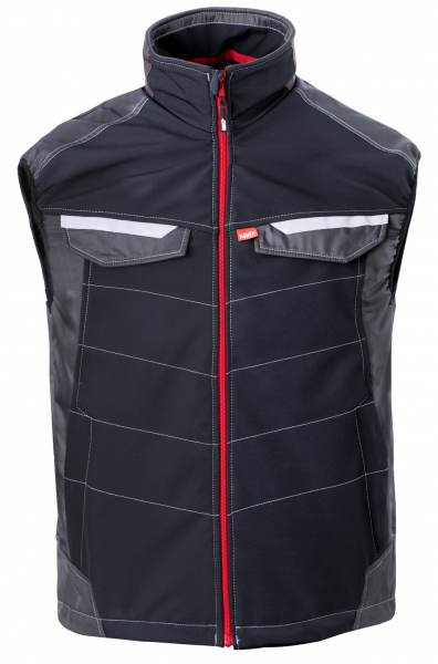 HAVEP-Bodywärmer, 320 g/m², schwarz/kohlengrau