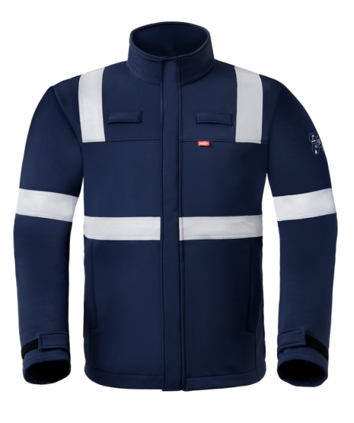 HAVEP-Softshelljacke, 5safety, flammhemmend, antistatisch, marine