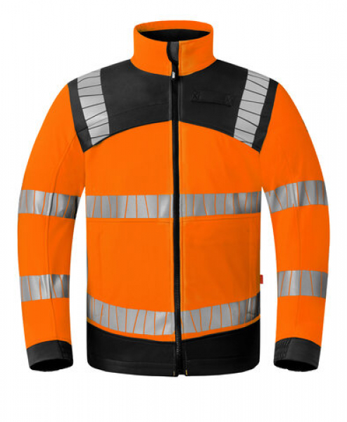 HAVEP- Warnschutz-Softshelljacke, High Vis+, warnorange/charcoal