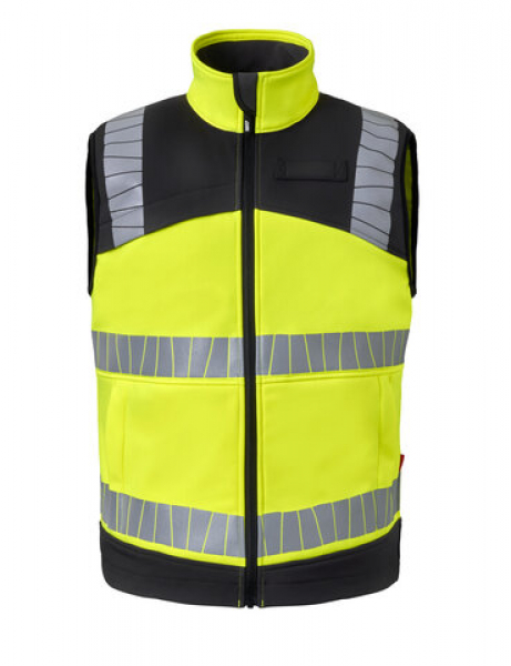 HAVEP- Warnschutz-Bodywärmer, High Vis+, warngelb/charcoal