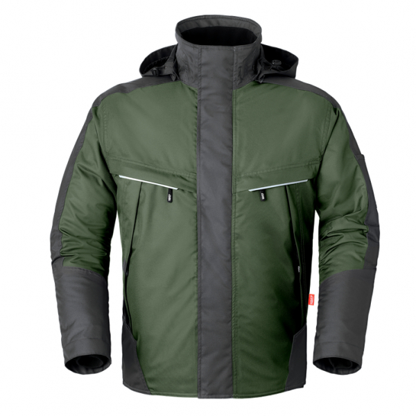 HAVEP-Rainshell, Attitude, forstgrün/charcoal