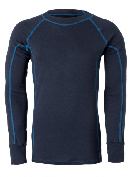 HAVEP-Langarm-T-Shirt, Baselayer, marineblau