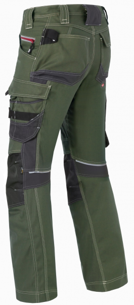 HAVEP-Bundhose, 320 g/m², waldgrün/kohlengrau