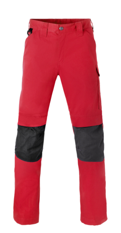 HAVEP-Shift, Bundhose mit Knietaschen, rot/kohlengrau