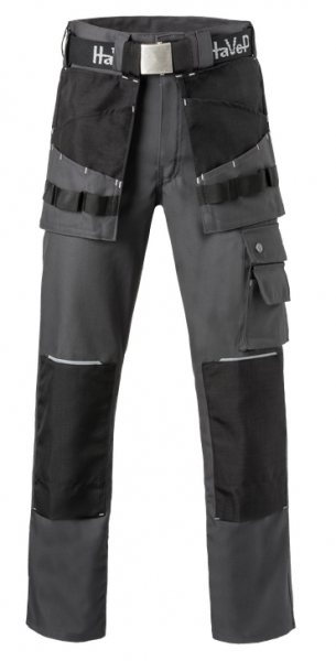 HAVEP-Bundhose, 320 g/m², kohlengrau/schwarz/silbergrau