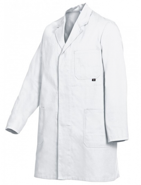 BP-Workwear, Arbeits-Berufs-Mantel, Kittel, weiß