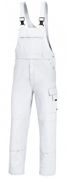 BP-Workwear, Arbeits-Berufs-Latz-Hose, weiß