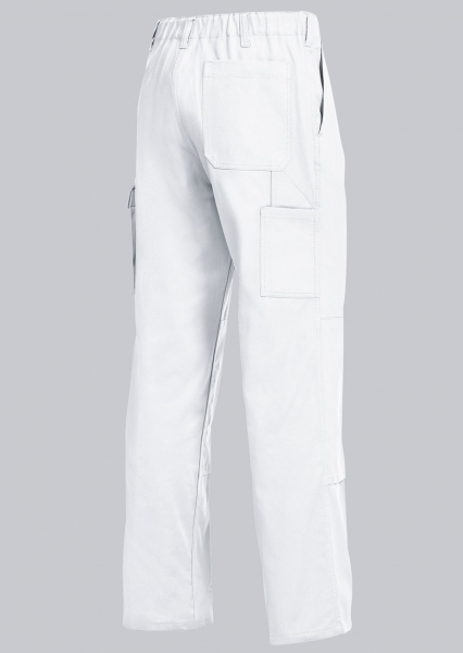 BP-Workwear, Arbeits-Berufs-Bund-Hose, weiß