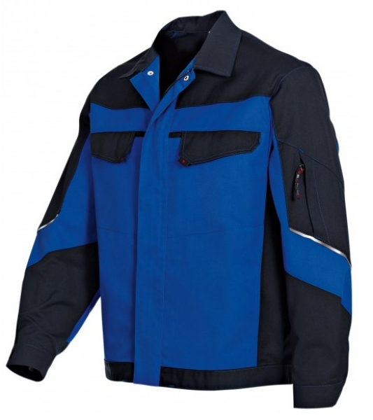 BP-Workwear, Arbeits-Berufs-Bund-Jacke, Blouson königsblau/schwarz