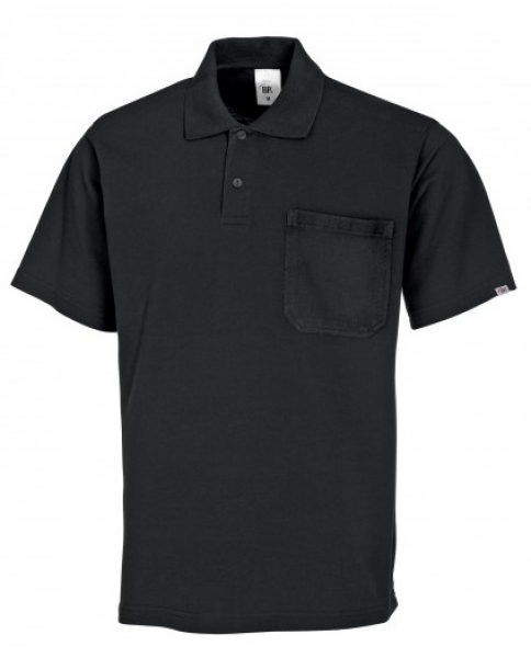 BP-Worker-Shirts, Poloshirt für Sie & Ihn, ca. 220g/m², schwarz