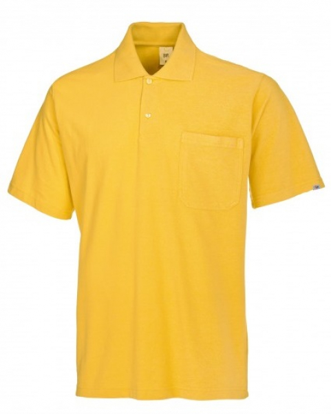 BP-Worker-Shirts, Poloshirt für Sie & Ihn, ca. 220g/m², gelb