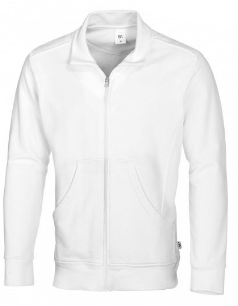 BP-Worker-Shirts, Sweatjacke für Sie und Ihn, weiß