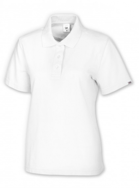 BP-Worker-Shirts, Damen-Poloshirt, ca. 220g/m², weiß