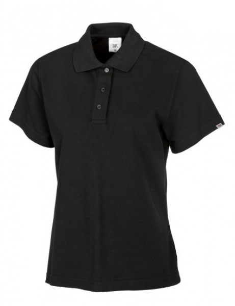 BP-Worker-Shirts, Damen-Poloshirt, ca. 220g/m², schwarz