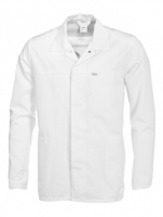 BP-Workwear, Hygiene, Food-Arbeits-Berufs-Jacke für Damen und Herren, HACCP-Hygiene-Bekleidung, weiß