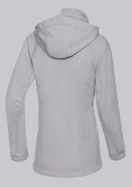BP-Workwear, Damen-Softshelljacke, hellgrau