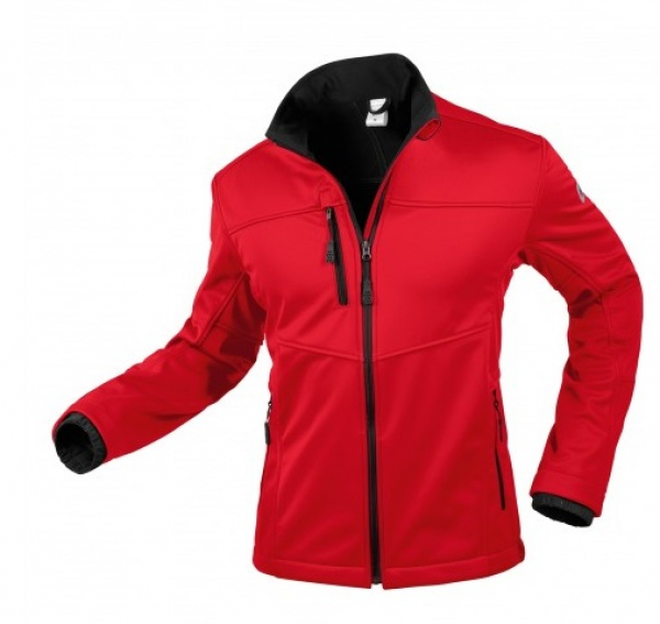 BP-Workwear, Softshelljacke, 255 g/m², rot