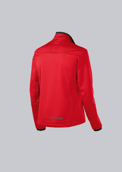 BP-Workwear, Softshelljacke, 255 g/m², rot