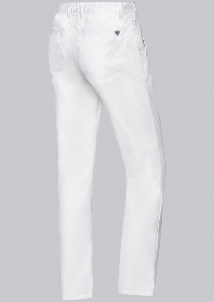 BP-Workwear, Arbeitshose, Herren-Bundhose, Chino, ca. 230g/m², weiß