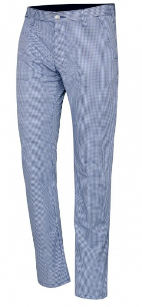 BP-Workwear, Arbeitshose, Herren-Bundhose, Chino, ca. 215g/m², blau-weiß Pepita