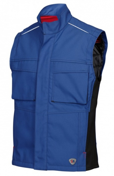 BP-Workwear, Kälte-Schutz, Thermo-Arbeits-Weste, königsblau/schwarz