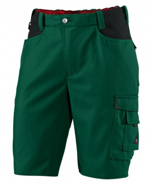 BP-Workwear, Arbeits-Berufs-Shorts, mittelgrün/schwarz