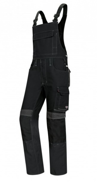 BP-Workwear, Arbeits-Berufs-Latz-Hose, ca. 305g/m², schwarz