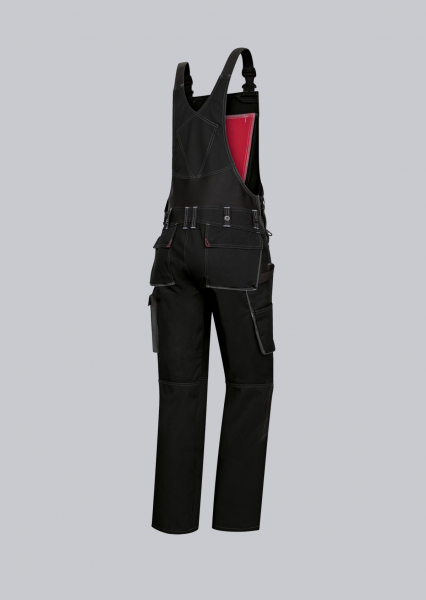 BP-Workwear, Arbeits-Berufs-Latz-Hose, ca. 305g/m², schwarz