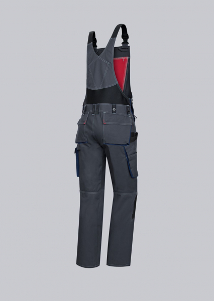 BP-Workwear, Arbeits-Berufs-Latz-Hose, ca. 305g/m², anthrazit/nachtblau
