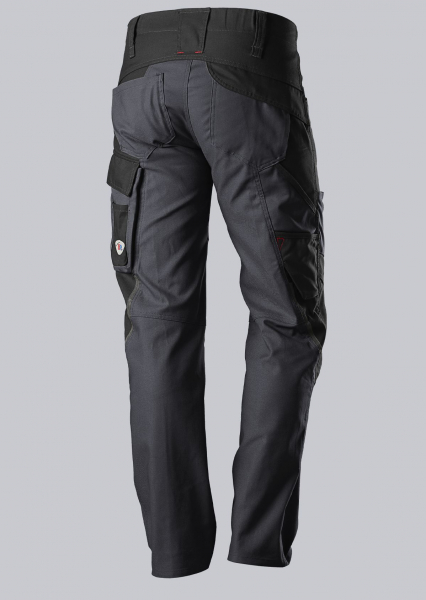 BP-Workwear, Arbeitshose, Bundhose, BPlus Green, anthrazit/schwarz