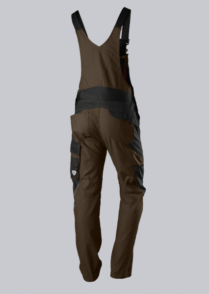 BP-Workwear, Latzhose, BP-Workwear,lus Green, braun/schwarz